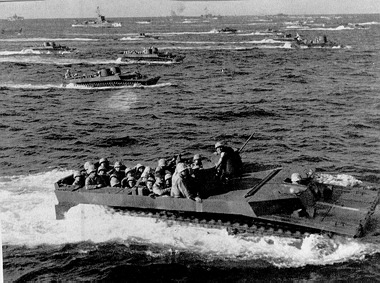 Landing craft infantry battle of Iwo Jima ; Battle of Pelileu